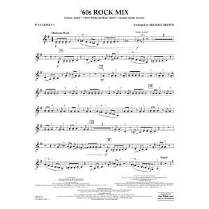 '60s Rock Mix - Bb Clarinet 3